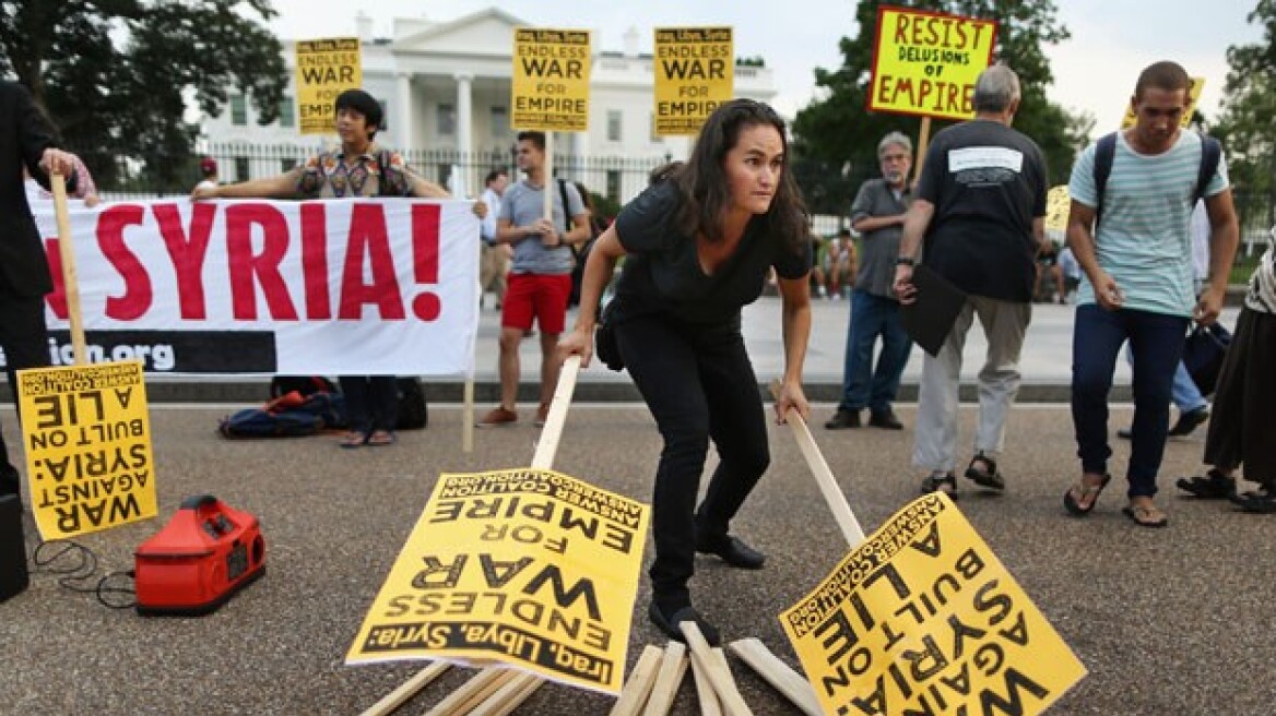 Επτά στους δέκα Αμερικανούς λένε στον Ομπάμα: Δεν έχουμε καμία δουλειά στη Συρία!